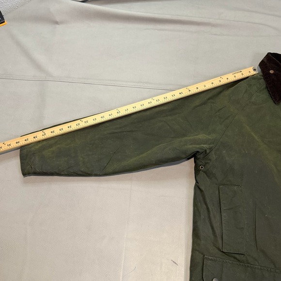 Outback Trading Co Wax Oil Cotton Jacket Men Olive Corduroy Workwear Line-L-XXXX - Picture 9 of 12